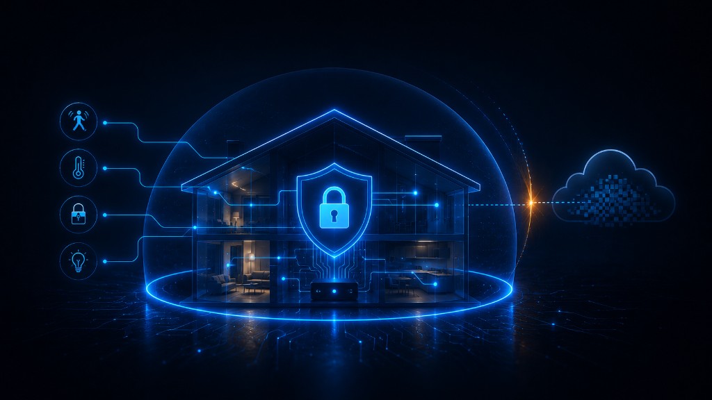 Privacy-first local processing visual